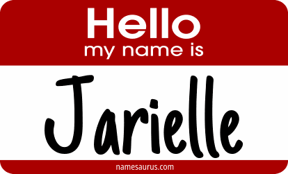 Hello my name is Jarielle png download