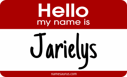 Hello my name is Jarielys png download