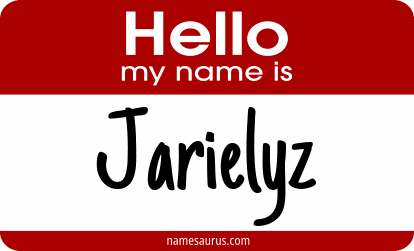 Hello my name is Jarielyz png download