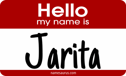 Hello my name is Jarita png download