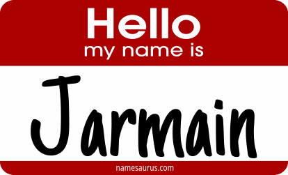 Hello my name is Jarmain png download