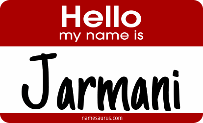 Hello my name is Jarmani png download