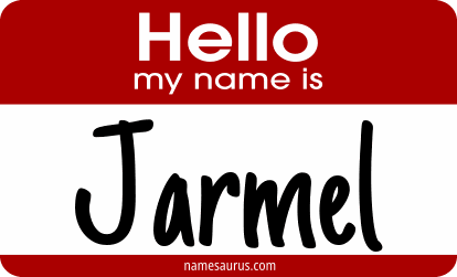 Hello my name is Jarmel png download