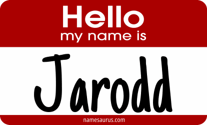 Hello my name is Jarodd png download