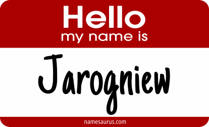 Hello my name is Jarogniew png download