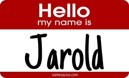 Hello my name is Jarold png download