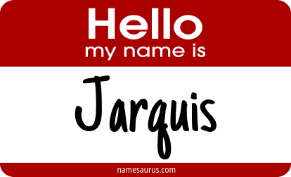 Hello my name is Jarquis png download