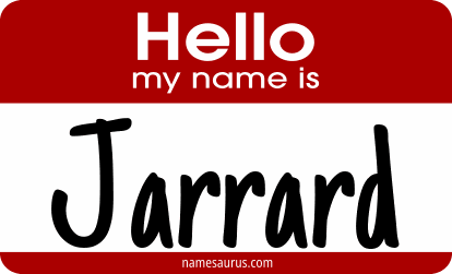 Hello my name is Jarrard png download
