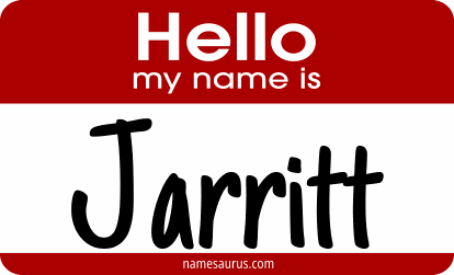 Hello my name is Jarritt png download