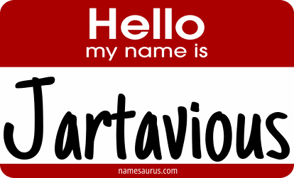 Hello my name is Jartavious png download