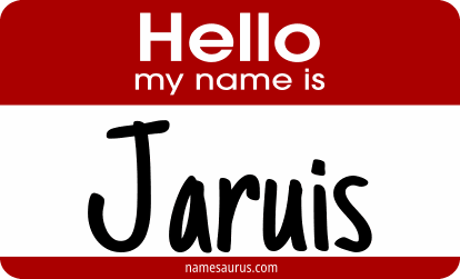 Hello my name is Jaruis png download