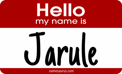 Hello my name is Jarule png download