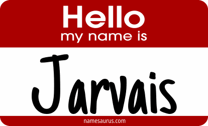 Hello my name is Jarvais png download