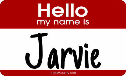 Hello my name is Jarvie png download