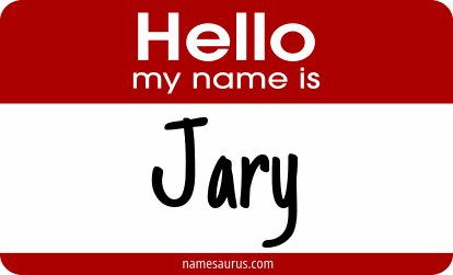 Hello my name is Jary png download
