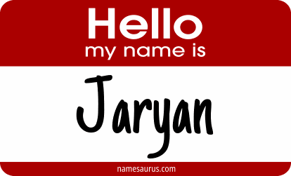 Hello my name is Jaryan png download