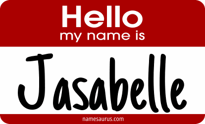 Hello my name is Jasabelle png download