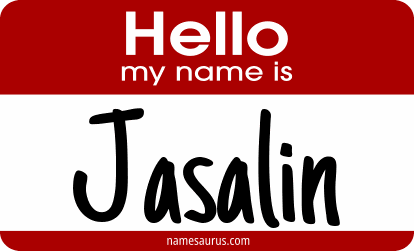 Hello my name is Jasalin png download