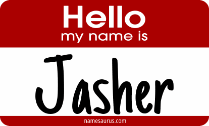 Hello my name is Jasher png download