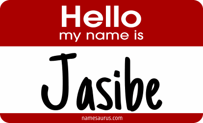 Hello my name is Jasibe png download