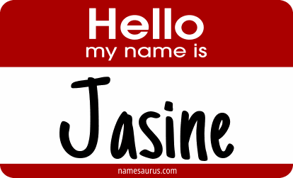 Hello my name is Jasine png download