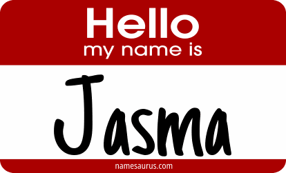 Hello my name is Jasma png download