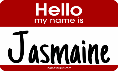 Hello my name is Jasmaine png download