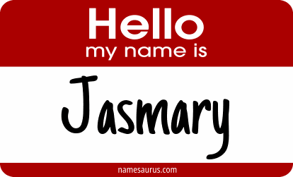 Hello my name is Jasmary png download
