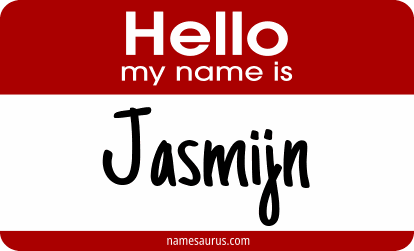 Hello my name is Jasmijn png download