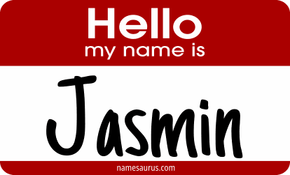 Hello my name is Jasmin png download
