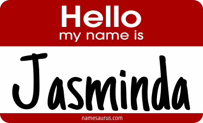 Hello my name is Jasminda png download