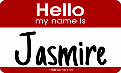 Hello my name is Jasmire png download