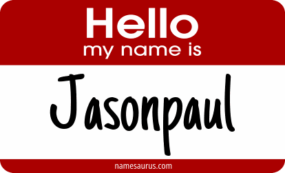 Hello my name is Jasonpaul png download