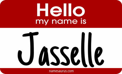 Hello my name is Jasselle png download