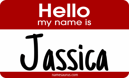 Hello my name is Jassica png download