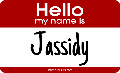 Hello my name is Jassidy png download