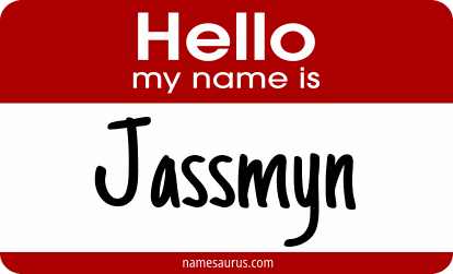 Hello my name is Jassmyn png download
