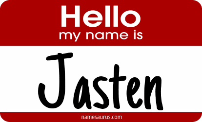Hello my name is Jasten png download