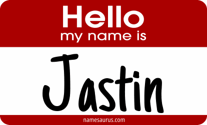 Hello my name is Jastin png download