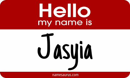 Hello my name is Jasyia png download