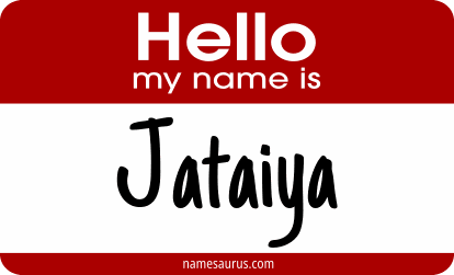 Hello my name is Jataiya png download