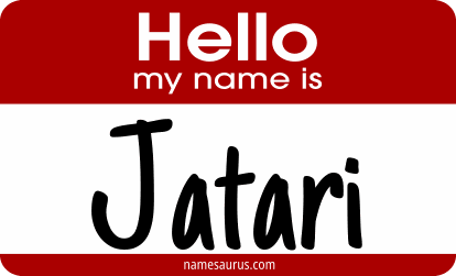 Hello my name is Jatari png download