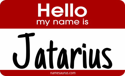 Hello my name is Jatarius png download