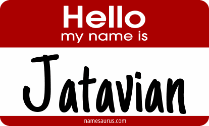 Hello my name is Jatavian png download