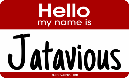 Hello my name is Jatavious png download
