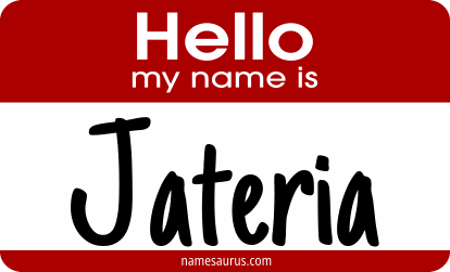 Hello my name is Jateria png download