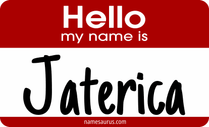 Hello my name is Jaterica png download