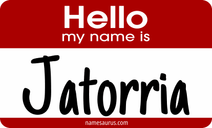 Hello my name is Jatorria png download