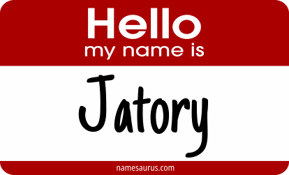 Hello my name is Jatory png download