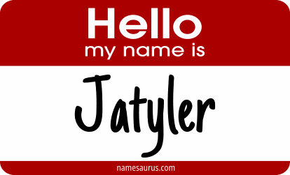 Hello my name is Jatyler png download